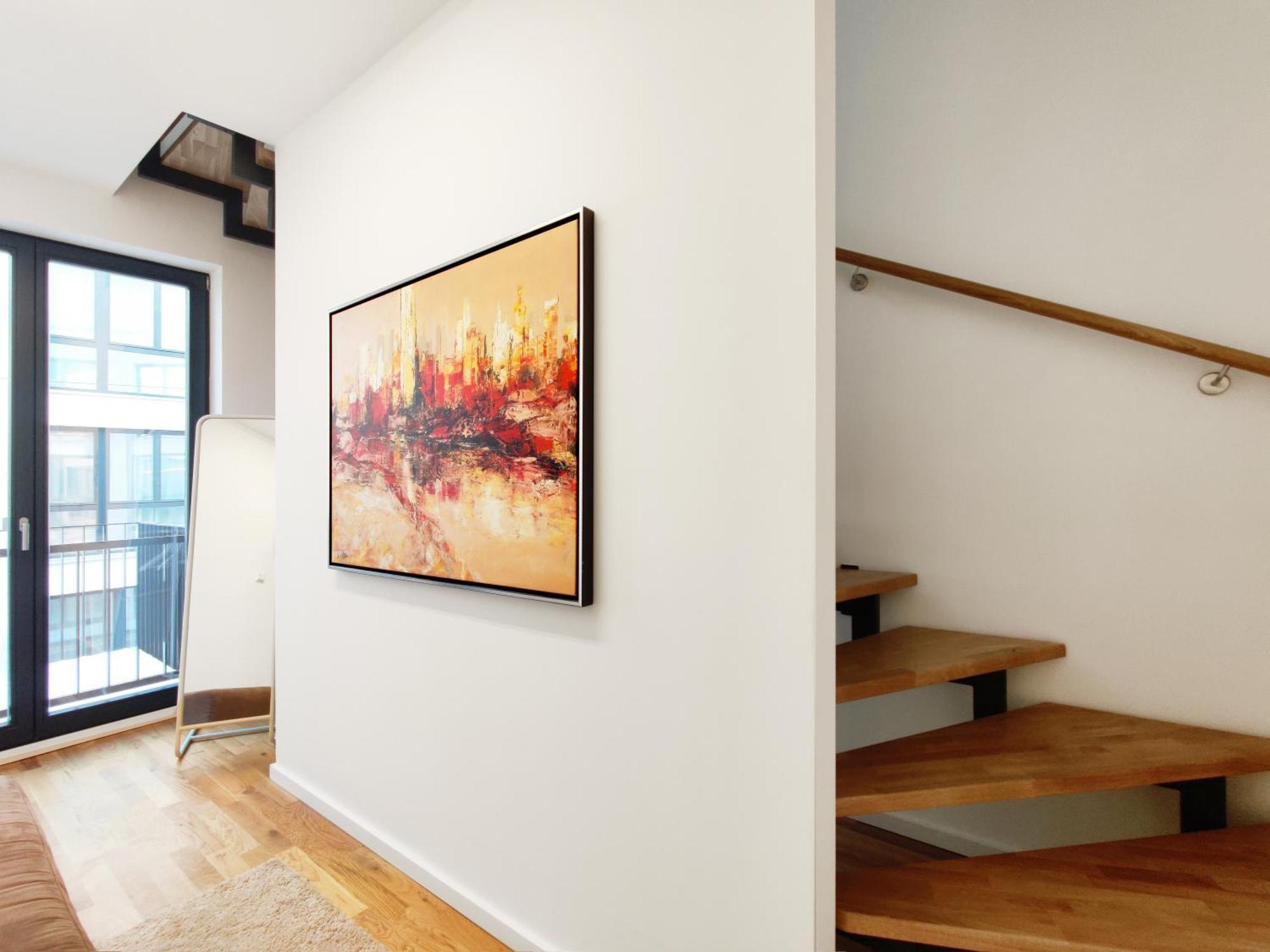 Maisonette-Penthouse Inklusive Whirlpool Ueber Den Daechern Von マクデブルク エクステリア 写真