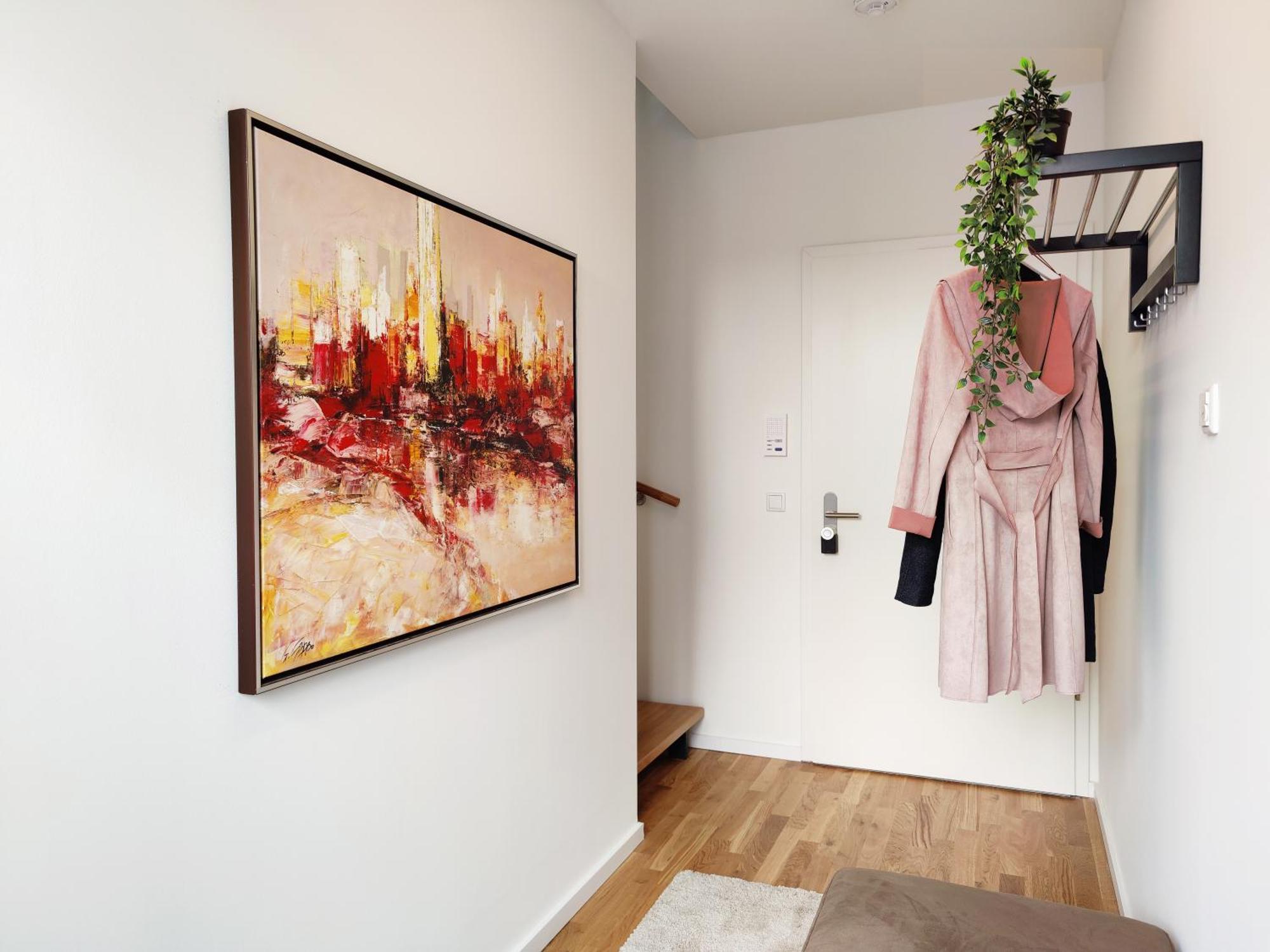 Maisonette-Penthouse Inklusive Whirlpool Ueber Den Daechern Von マクデブルク エクステリア 写真