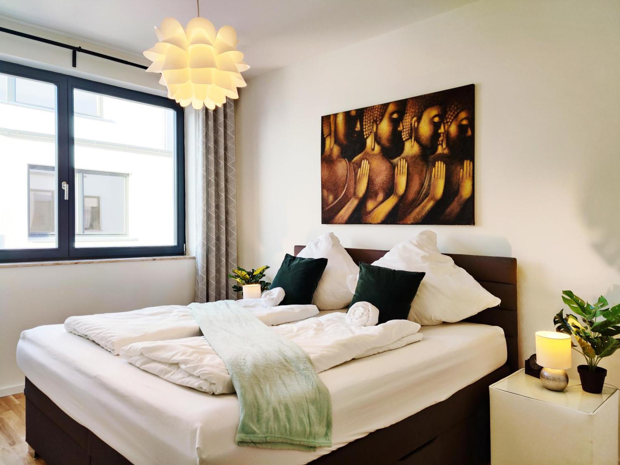 Maisonette-Penthouse Inklusive Whirlpool Ueber Den Daechern Von マクデブルク エクステリア 写真